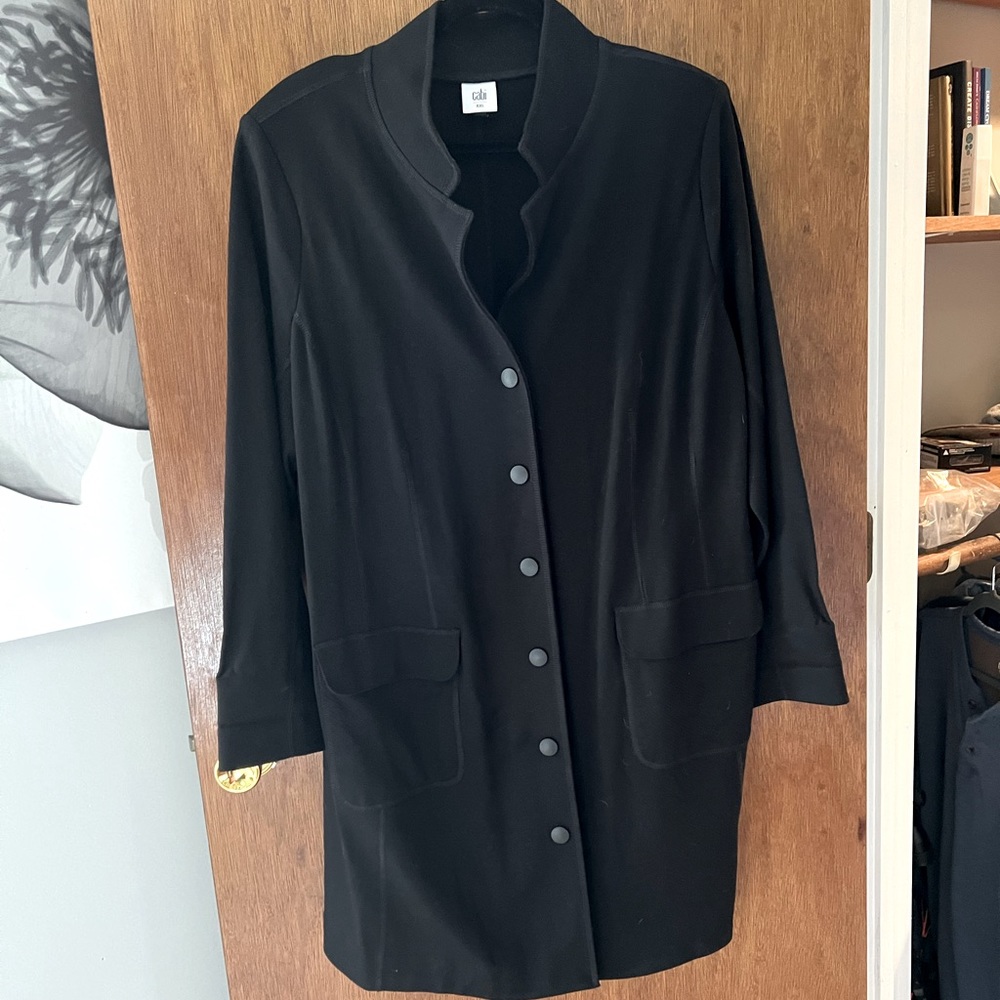 CAbi long black jacket